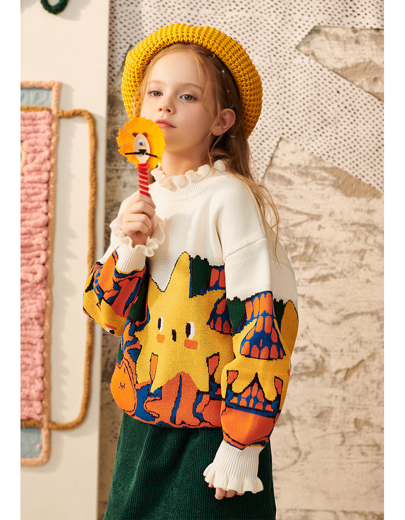 Arielle Printed Sweater