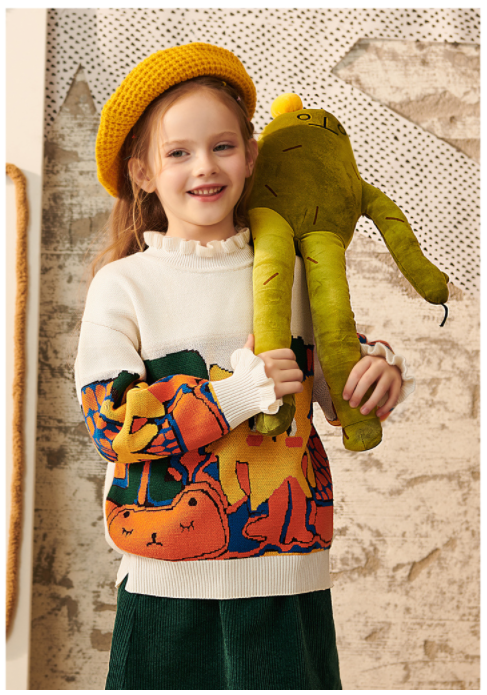 Arielle Printed Sweater